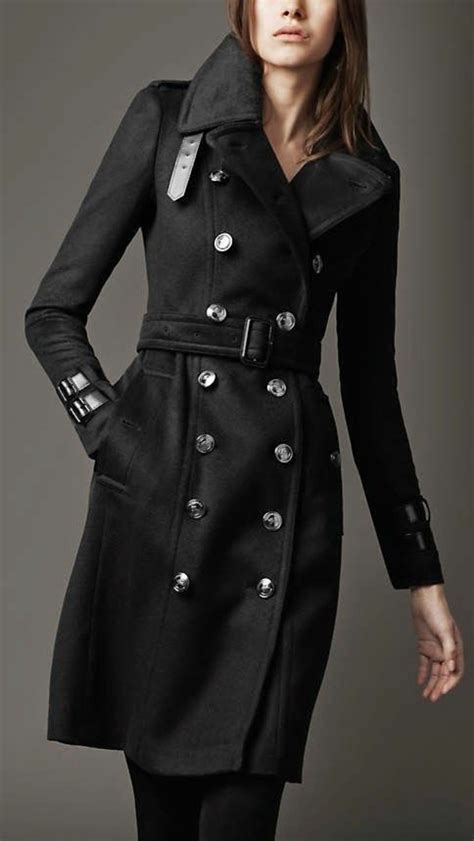 burberry mantel schwarz 2016|Burberry trench coats for women.